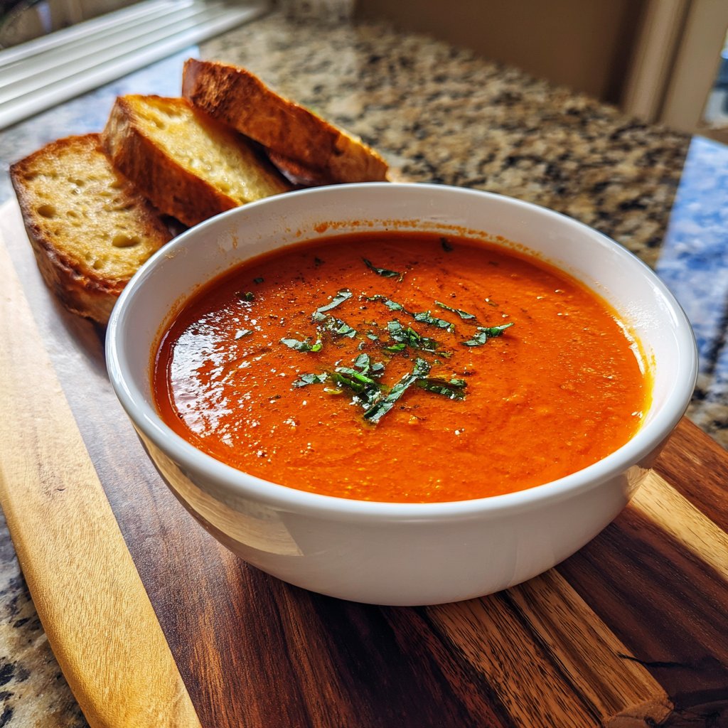 Creamy Tomato Basil Soup