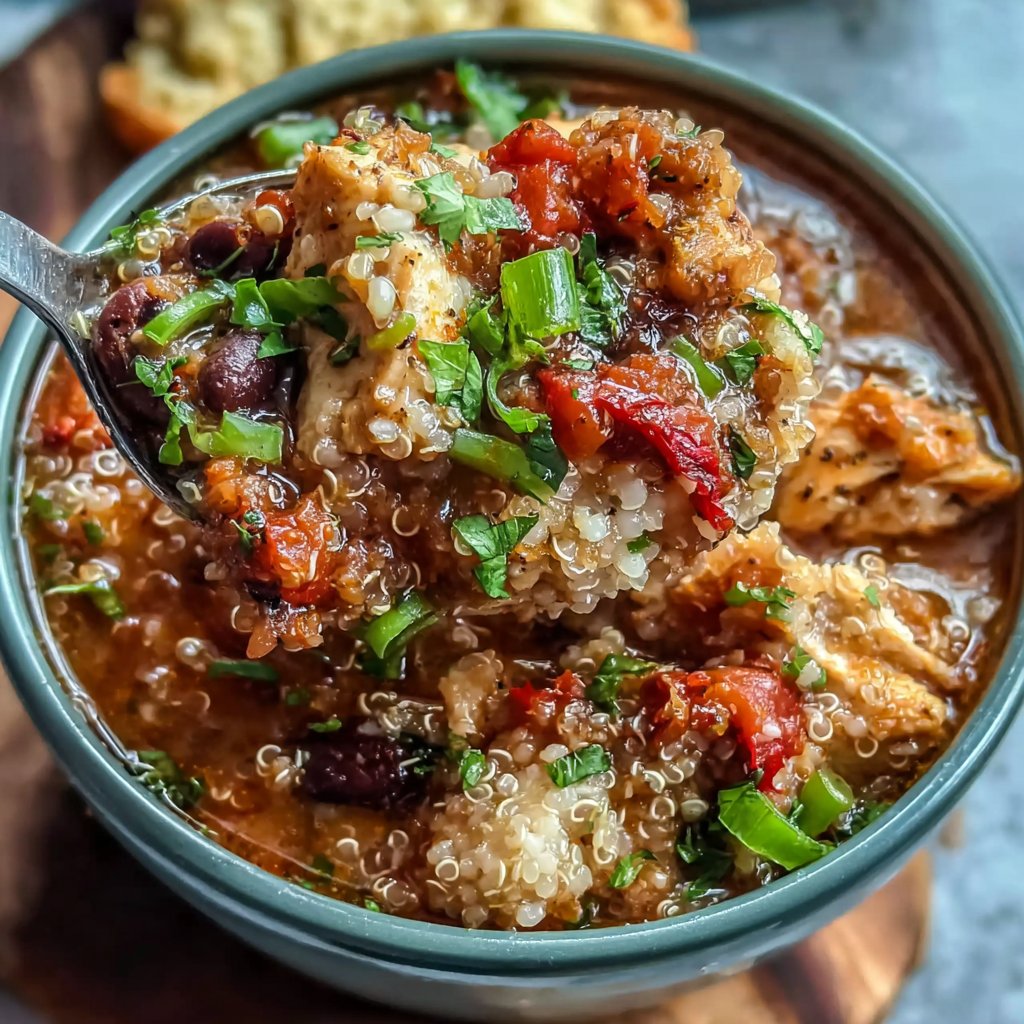 Mexican Chicken Quinoa Stew