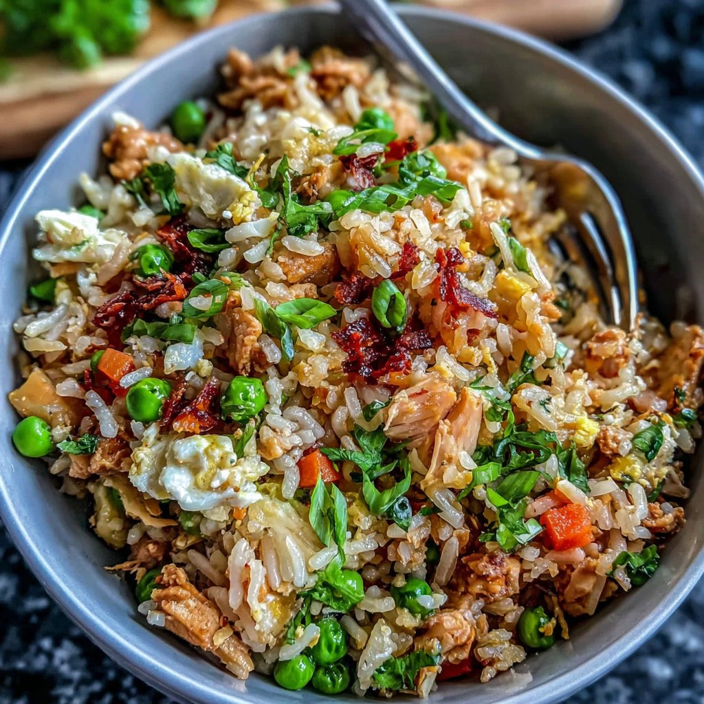 Quick Turkey Fried Rice