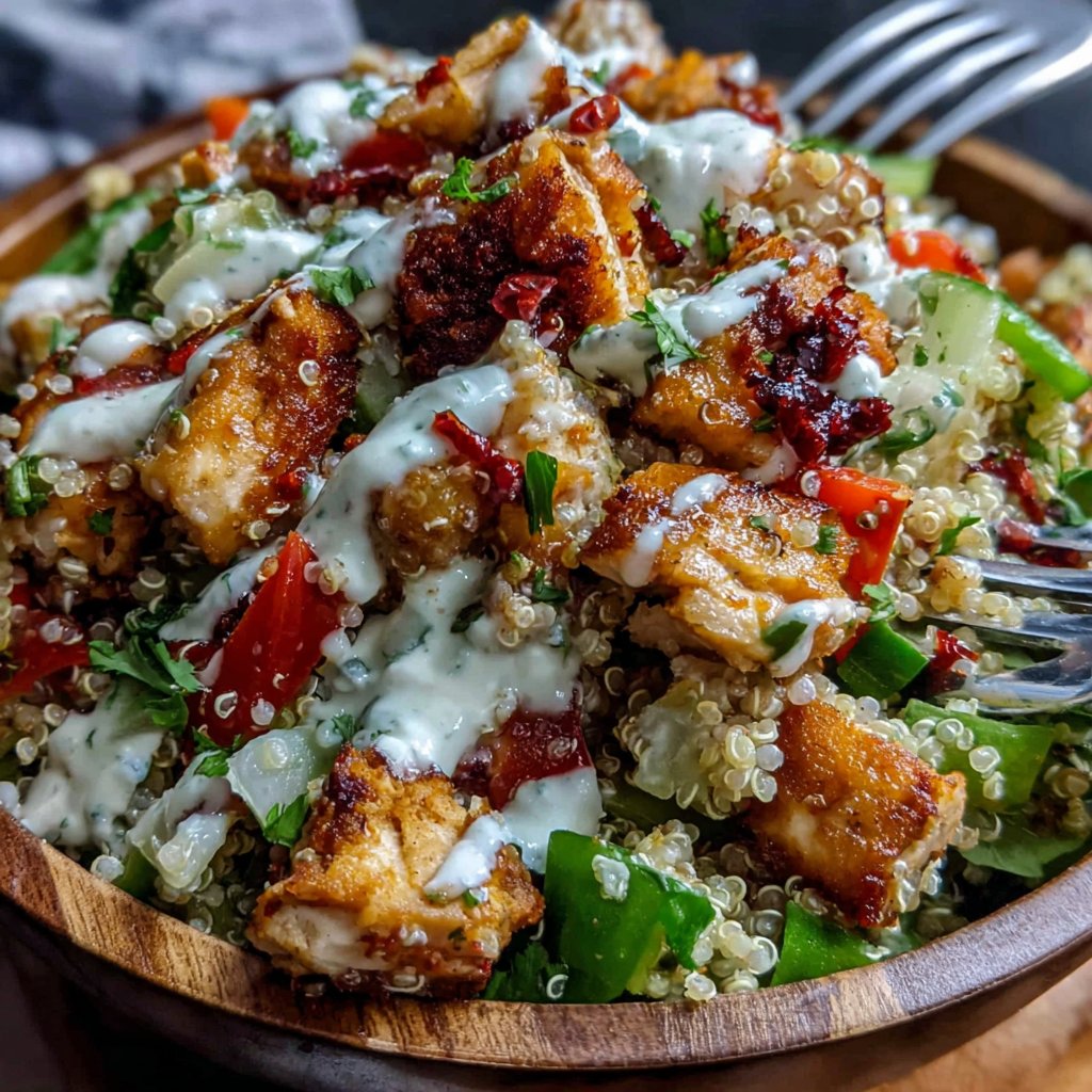 Chicken Quinoa Power Salad